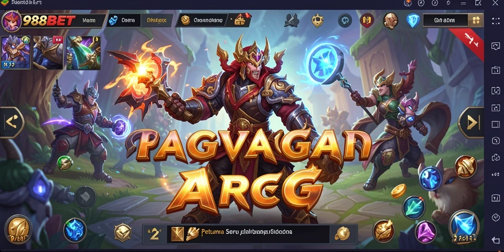 Gameplay seru dalam dunia fantasi ARPG 988BET.