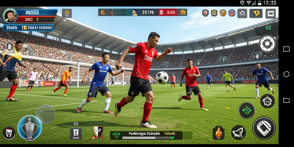 Gameplay seru INS55 dengan aktivitas olahraga yang nyata.