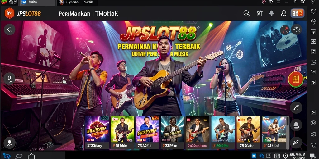 Tampilan gameplay JPSLOT88 yang seru dan penuh warna.