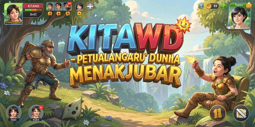 Screenshot KITAWD menampilkan aksi seru dalam petualangan menakjubkan.