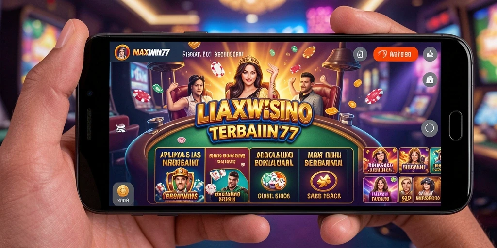 Screenshot gameplay MAXWIN77 menampilkan dealer profesional dalam aksi di meja kasino.
