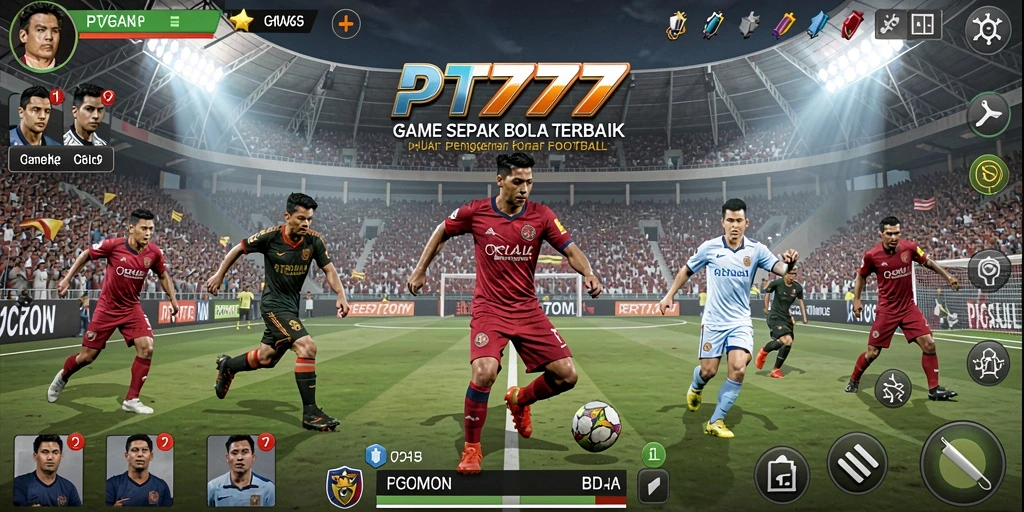 Tampilan gameplay dari PT777 dengan grafis yang menakjubkan.