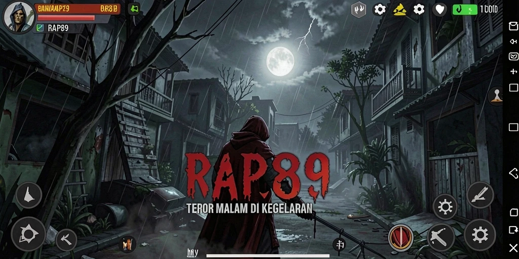 Gameplay menegangkan RAP89 dengan atmosfer Horror yang mencekam.
