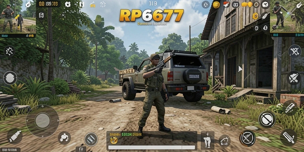 Tangkapan layar utama <strong>RP6677</strong> menampilkan gameplay simulasi yang realistis dan menarik.