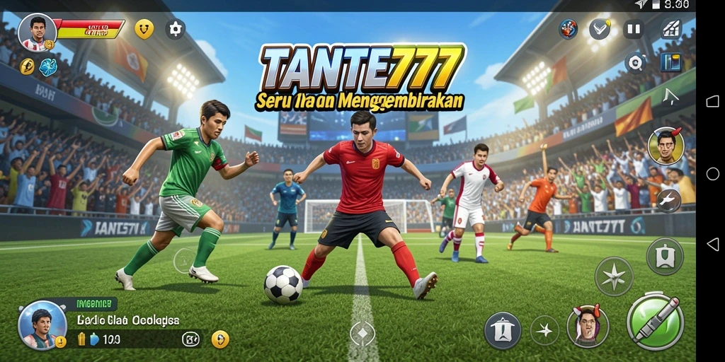 Tampilan gameplay seru dari TANTE777 yang menarik dan kompetitif.