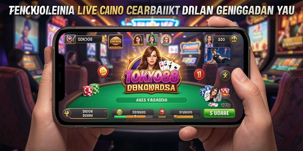 Gameplay Live Casino yang seru dan interaktif di TOKYO88.