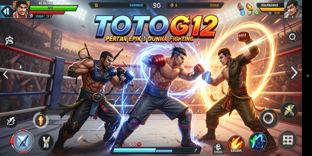 Tampilan gameplay TOTO12 dengan grafis Fighting yang menakjubkan.